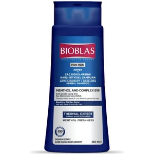Kepek ve Dökülmeye  ŞAMPUAN(MENTOL+B19 KOMPLEX)360 ml