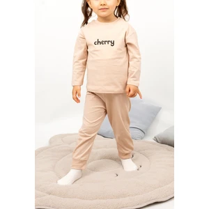 Kız Erkek Çocuk Pijama Takımı Uzun Kollu  Pamuklu Pijama Takımı