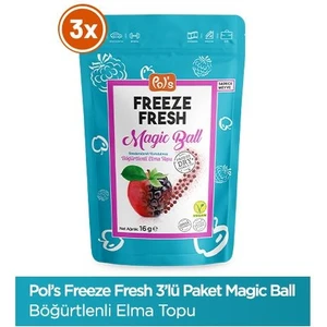 Freeze Fresh Magic Ball Böğürtlenli Elma Topları 16 gr X3 Adet