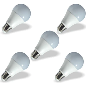  Global 5 Adet 9,5W 3000K Günşığı LED A60 Ampul KES170