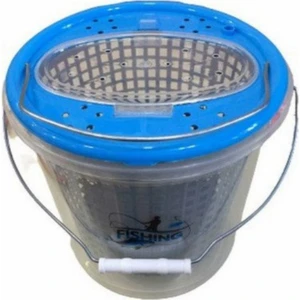 Balıkçı Kovası Kapaklı Tek Kova 8.8 Litre
