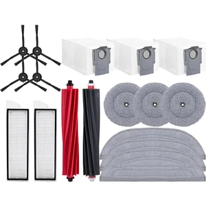 Roborock S8 Maxv Ultra/s8 Max Ultra Aksesuarları Için Çift Ana Silindir Fırçası Yan Fırça Filtre Paspas Pedleri Toz Torbaları Parçaları (Yurt Dışından)