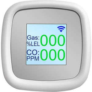 Tuya Wıfı Yanıcı Gaz Dedektörü Gaz Alarmı Gaz Algılama Sensörü, B (Yurt Dışından)