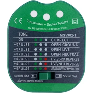 MS5902R Sigorta Bulucu Otomatik Sigorta Soketi Test Cihazı Ab Fişi (Yurt Dışından)