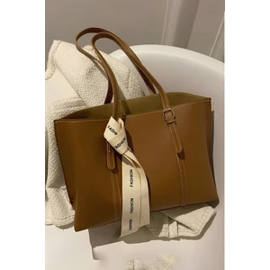 Zariah Fularlı Büyük Boy Kadın Omuz Çantası BP-4833O