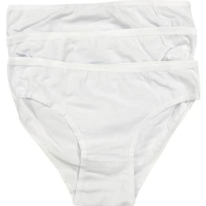 3'lü Paket Compact Penye Elastan Pamuk Kadın Külot