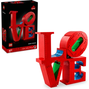 LEGO® Art LOVE 31214 - Yetişkinler için Koleksiyonluk ve Dekoratif Tablo Yapım Seti (791 Parça)