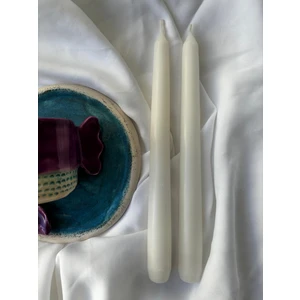 Usta Mum 2'li Klasik Şamdan Mum