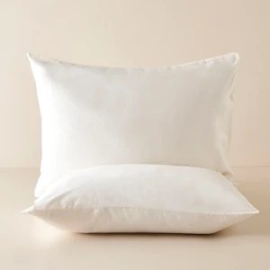 Bella Maison Pamuk Ranforce Basic Yastık Kılıfı 2'li Optik Beyaz (50 x 70  cm )