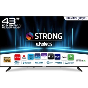 ML43EW4000F 43’’ 109CM Ekran Full Hd Whale Os Smart Tv Dahili Uydu Alıcılı Ultra Ince Çerçeve