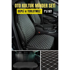 Deri-Vinil Oto Minder Seti  ( 7 Parça)