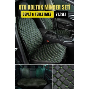 Deri-Vinil Oto Minder Seti  ( 7 Parça)