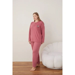 Büyük Beden Battal Kadın Pijama Takımı