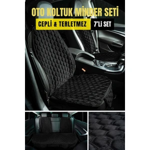 Premium Babyface Kumaş Oto Minder Seti ( 7 Parça)