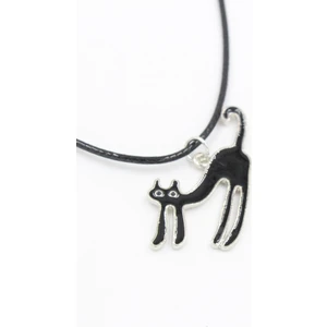 047 308 Figürlü Çocuk Kolye Kara Kedi Tek Ebat