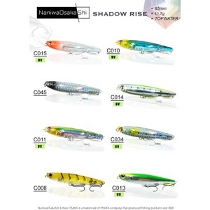 Nanıwaosakashı Shadow Rıse 75MM 7.8g C034