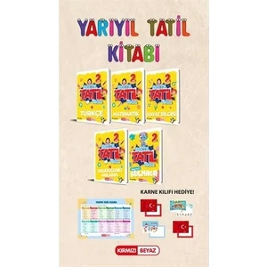Kırmızı Beyaz Yayınlar (Sınıf: 2)  Yarıyıl Tatil Kitabım Seti