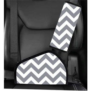 Araba Emniyet Kemeri Yastığı Oto Kemer Küçültme Seti Çocuk Baş Boyun Yastığı Kemer Daraltıcı