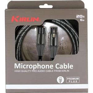 Cable MWB-220BEG 3 MT BK Premium Plus Mikrofon Kablosu