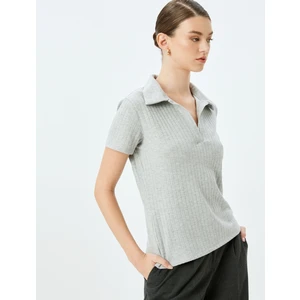 Kaşkorse Kısa Kollu Polo Yaka T-Shirt