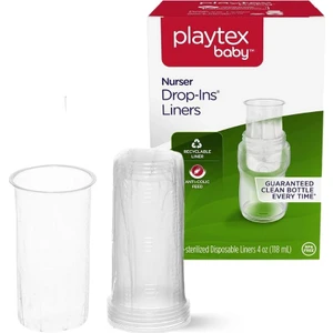 Baby™ Liners®  Yenidoğan Anti-Kolik Sterilize Tek Kullanımlık Nurser Biberon Torbalar, 50 Adet, 118 Ml, 0+ Ay
