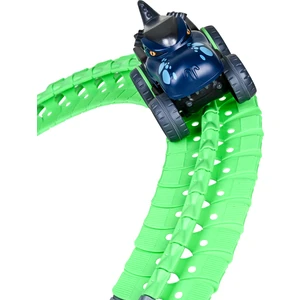 Learning Fun DIY Dino Track Esnek Raylı 138 Parça Yarış Pisti Pilli Arabalı