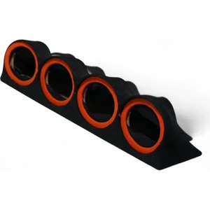 Ysn Tuning Universal Kırmızı Renkli Halkalı Pandizot 4X16 cm