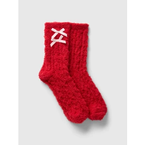 Kız Çocuk Kırmızı Cozy Çorap