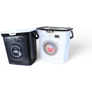 12 Litre Dekoratif Deterjanlık Deterjan Kutusu Deterjan Kabı - 6 6l 12 L Makine Şekilli