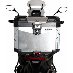 Gp Universal 37 Lt Alüminyum Motosiklet Çantası Gri