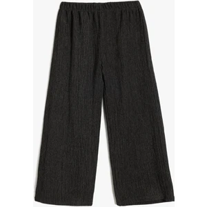 Bol Paça Pantolon Beli Lastikli