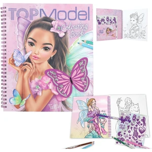 Top Model Payetlerle Boyama Kitabı FAIRY LOVE