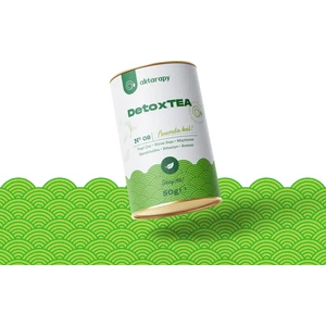 Detox Tea Bitki Çayı  Formda Kal - Ananaslı Yeşil çay  50g