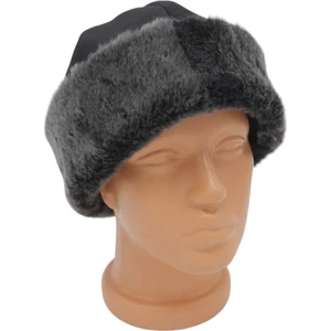 Serdar Model Deri Börk Şapka Bere Kürklü Börk Erkek Börk Kadın Börk