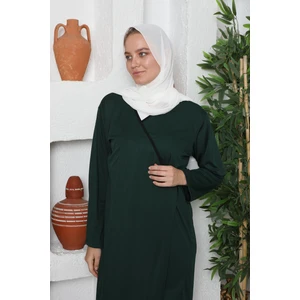 Yandan Bağlamalı Pamuklu Kadın Namaz Elbisesi