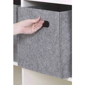 MYS Flex Gri Keçe Kutu Organizer