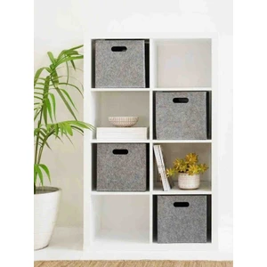 MYS Flex Gri Keçe Kutu Organizer SAKLAMA KUTUSU