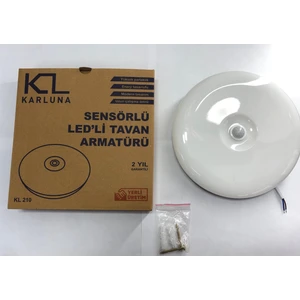 Ledli Tavan Sendörlü 10W Lamba