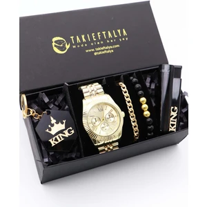 King Saat, Anahtarlık, Çakmak ve Kişiye Özel Aksesuar Seti