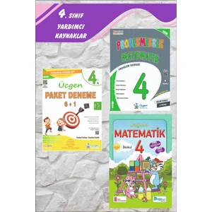 Üçgen Yayıncılık   (Sınıf: 4)  Beceri Temelli Problemlerle Matematik  /  Paket Deneme 2024