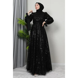 Giza Store Betül Tesettür Abiye Bordo