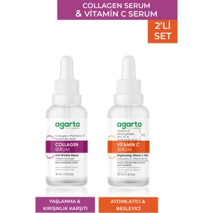 Aydınlatıcı Bakım 2 Li  (Vitamin C +Collagen )Set
