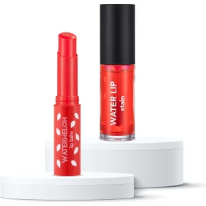 Meyve Özleriyle Renkli Dudaklar 2'li Lip Balm&tint Seti