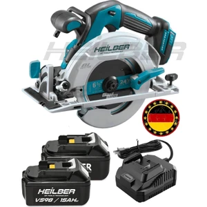 Alman V598 15AHM 185 mm Akülü Daire Testere Sunta Kesme  -2 Adet Batarya