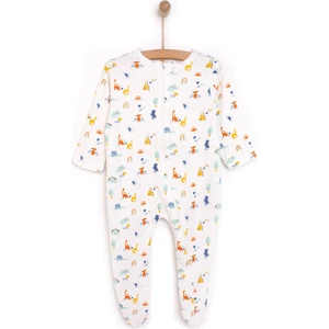 Hellobaby Yenidoğan Erkek  Patikli Tulum Erkek Bebek