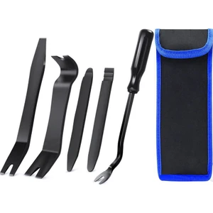 5 Parça Naylon Araba Trim Sökme Kiti Araba Kontrplak Çizilmemiş Sökme Kiti (Yurt Dışından)