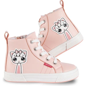 Kedicik Pembe Kız Çocuk Sneakers Spor Ayakkabı