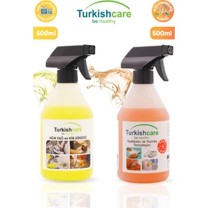 Ayakkabı Kumaş 500 ml ve Ağır Yağ Kir 500 ml Temizleme Spreyleri