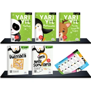 Öğretmen Evde Yayınları 4. Sınıf Yarıyıl Tatil Seti