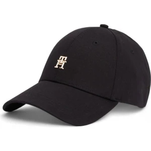 Tommy Hilfiger Monogramlı Kadın Siyah Şapka
